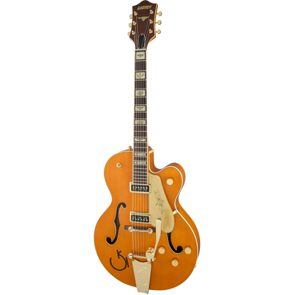 Gretsch G6120T-55 Vintage Select Edition '55 Chet Atkins® Hollow Body Electric Guitar, Orange Stain Lacquer