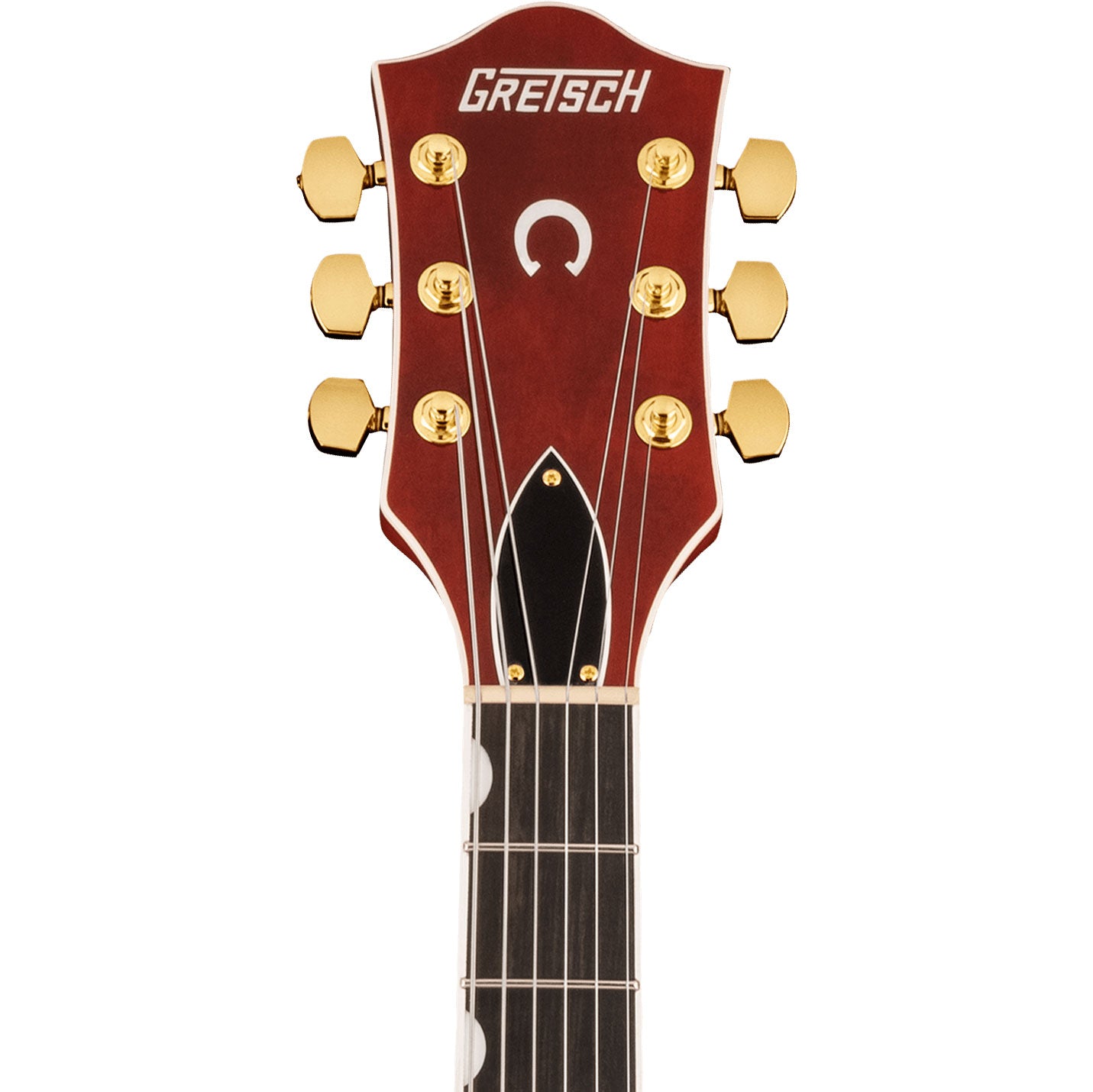 Gretsch G6120TG Players Edition Nashville® Hollow Body Electric Guitar, Ebony Fingerboard, Orange Stain