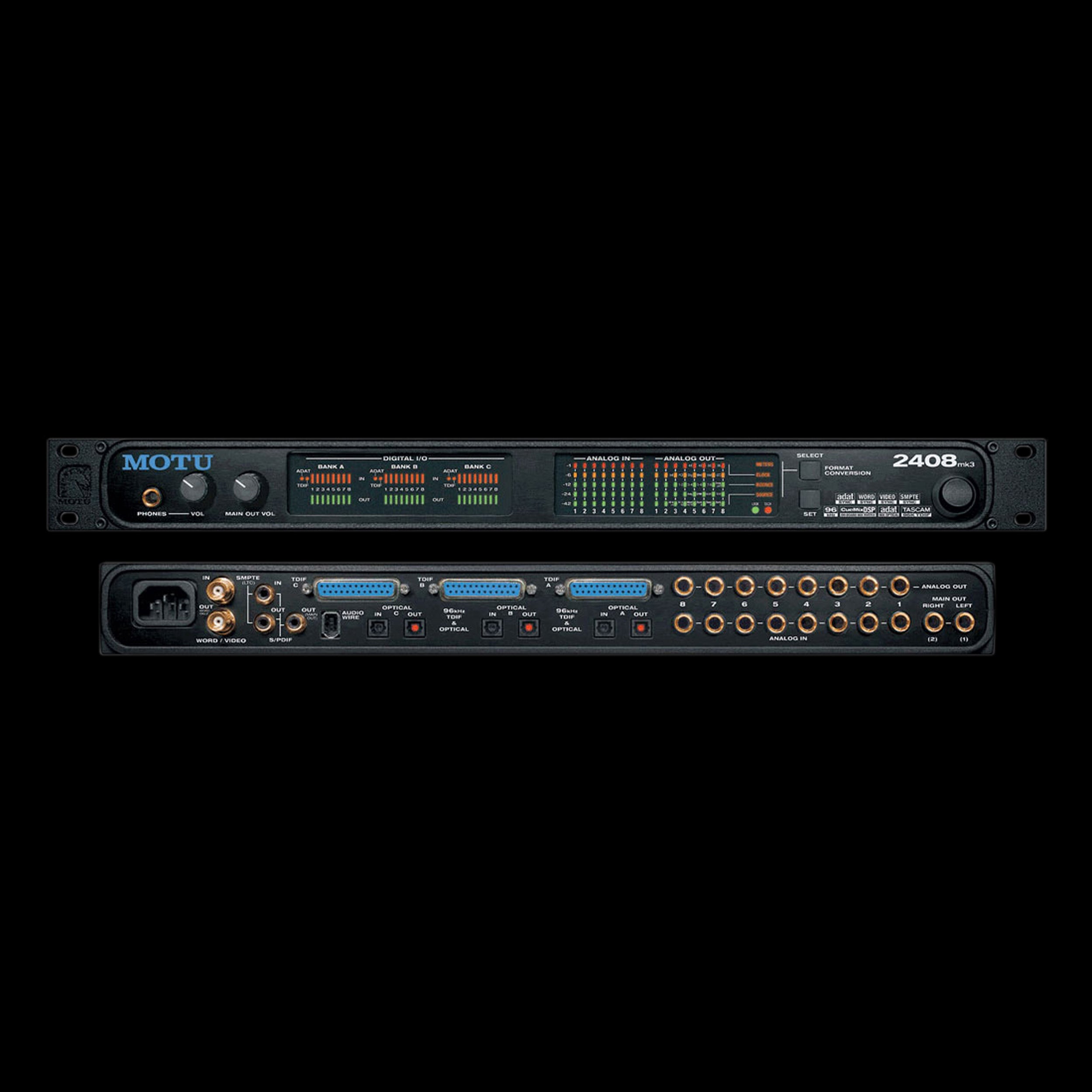 MOTU 2408 MK3 Expansion I/O Unit