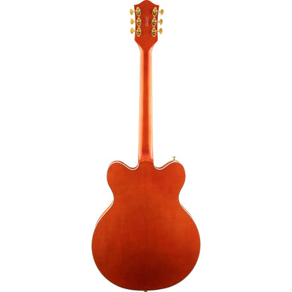 Gretsch G5422TG Electromatic® Classic Hollow Body Double-Cut Electric Guitar, Orange Stain