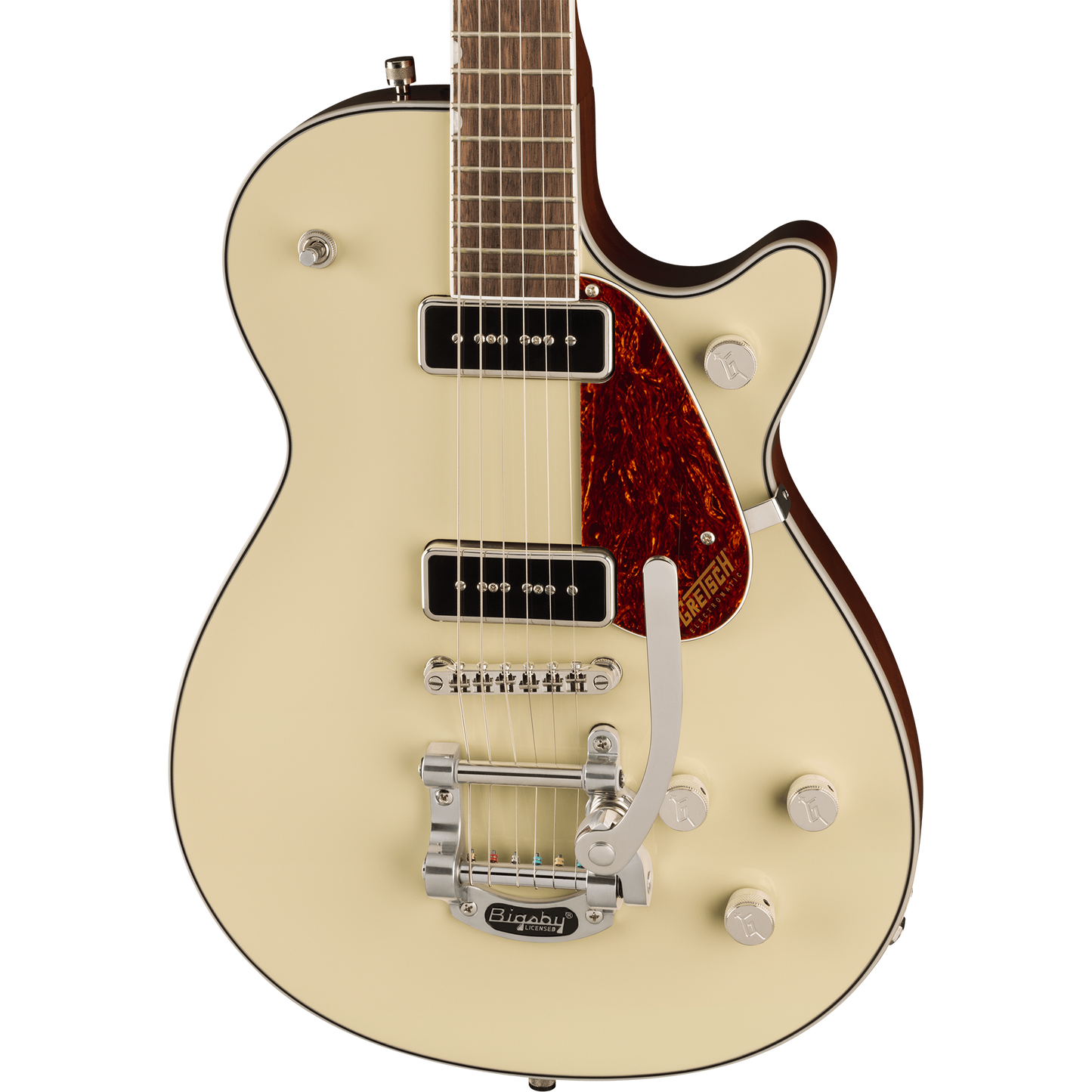 Gretsch G5210T-P90 Electromatic® Jet™ Two 90 Single-Cut Electric Guitar w/ Bigsby®, Vintage White