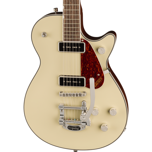 Gretsch G5210T-P90 Electromatic® Jet™ Two 90 Single-Cut Electric Guitar w/ Bigsby®, Vintage White