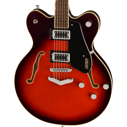 Gretsch G5622 Electromatic® Center Block Double-Cut Electric Guitar, Claret Burst