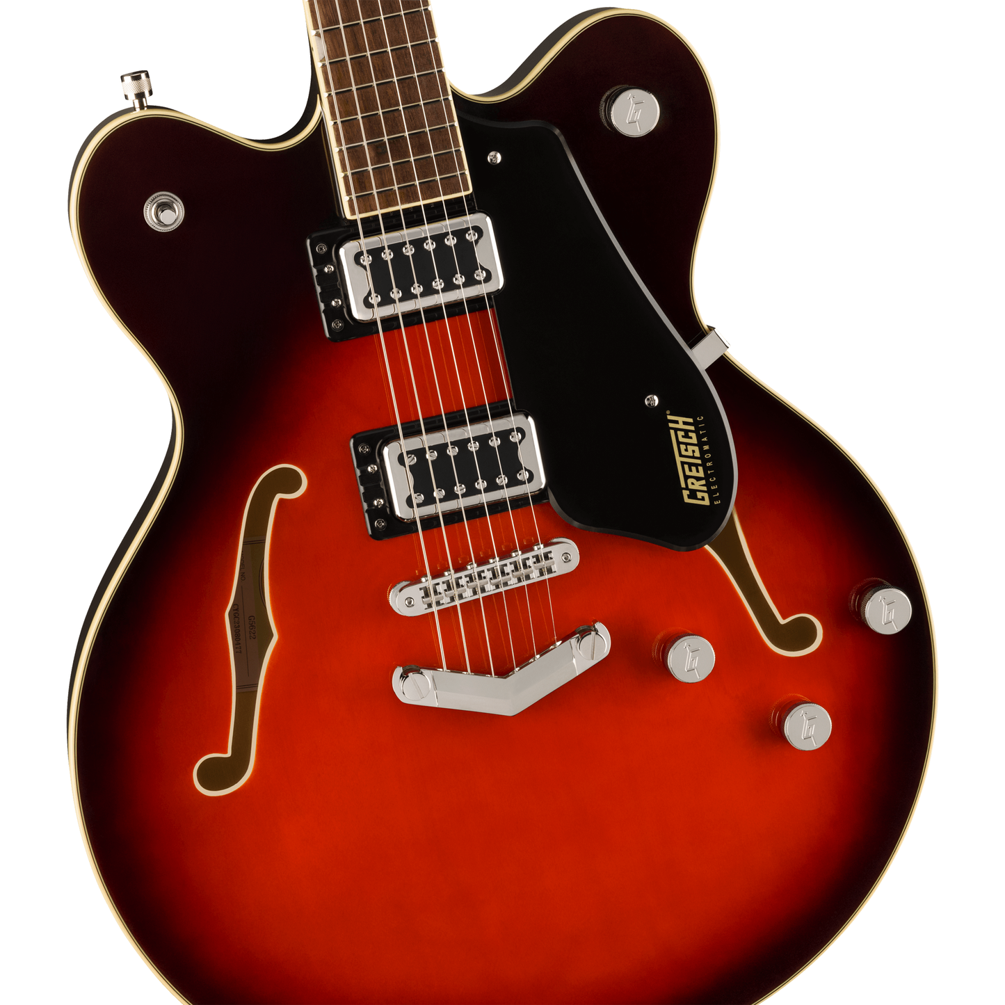 Gretsch G5622 Electromatic® Center Block Double-Cut Electric Guitar, Claret Burst