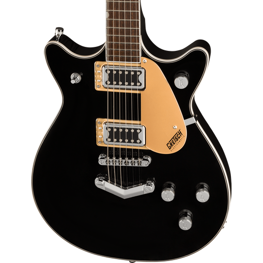 Gretsch G5222 Electromatic® Double Jet™ BT Electric Guitar, V-Stoptail, Black