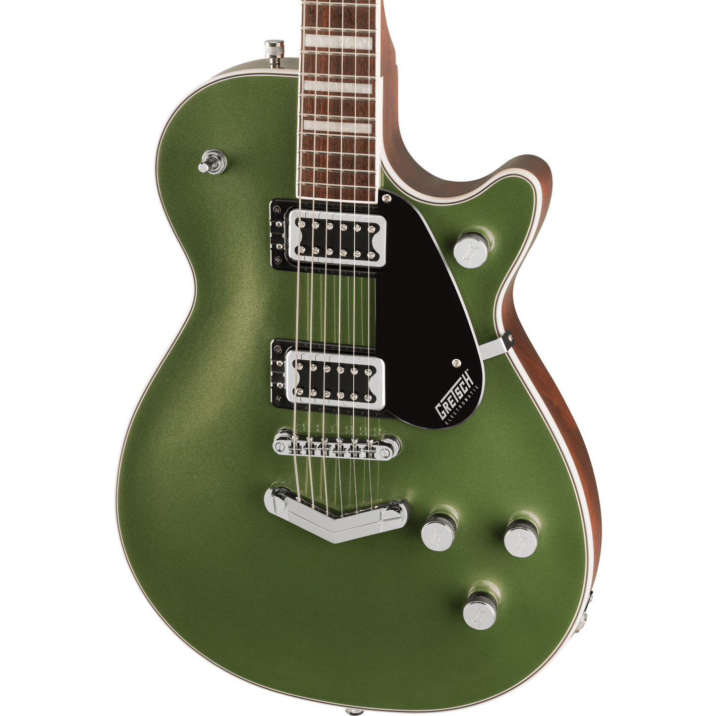 Gretsch G5220 Electromatic Jet BT Single-Cut Electric Guitar w/ V-Stoptail, Laurel Fingerboard, Olive Metallic