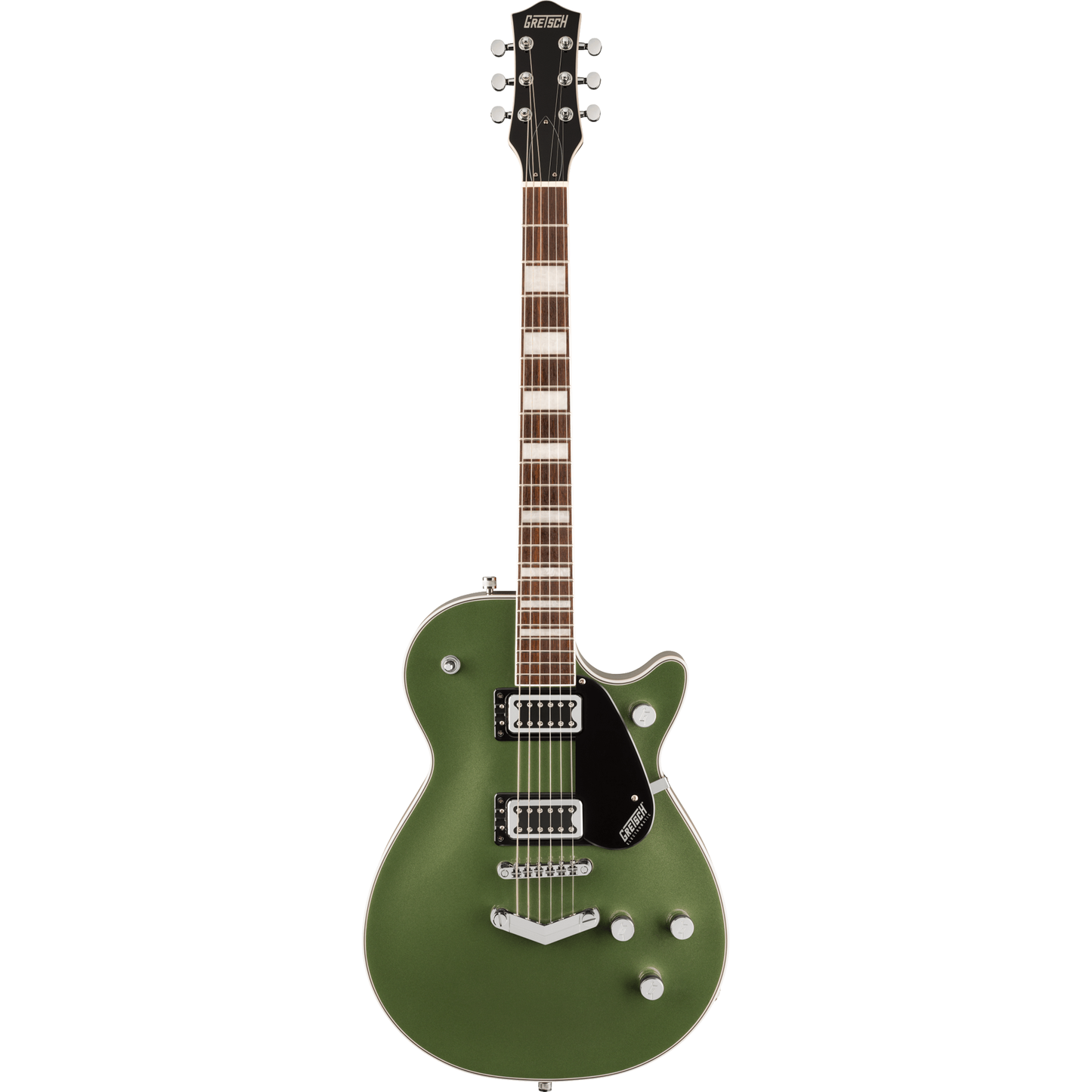 Gretsch G5220 Electromatic Jet BT Single-Cut Electric Guitar w/ V-Stoptail, Laurel Fingerboard, Olive Metallic