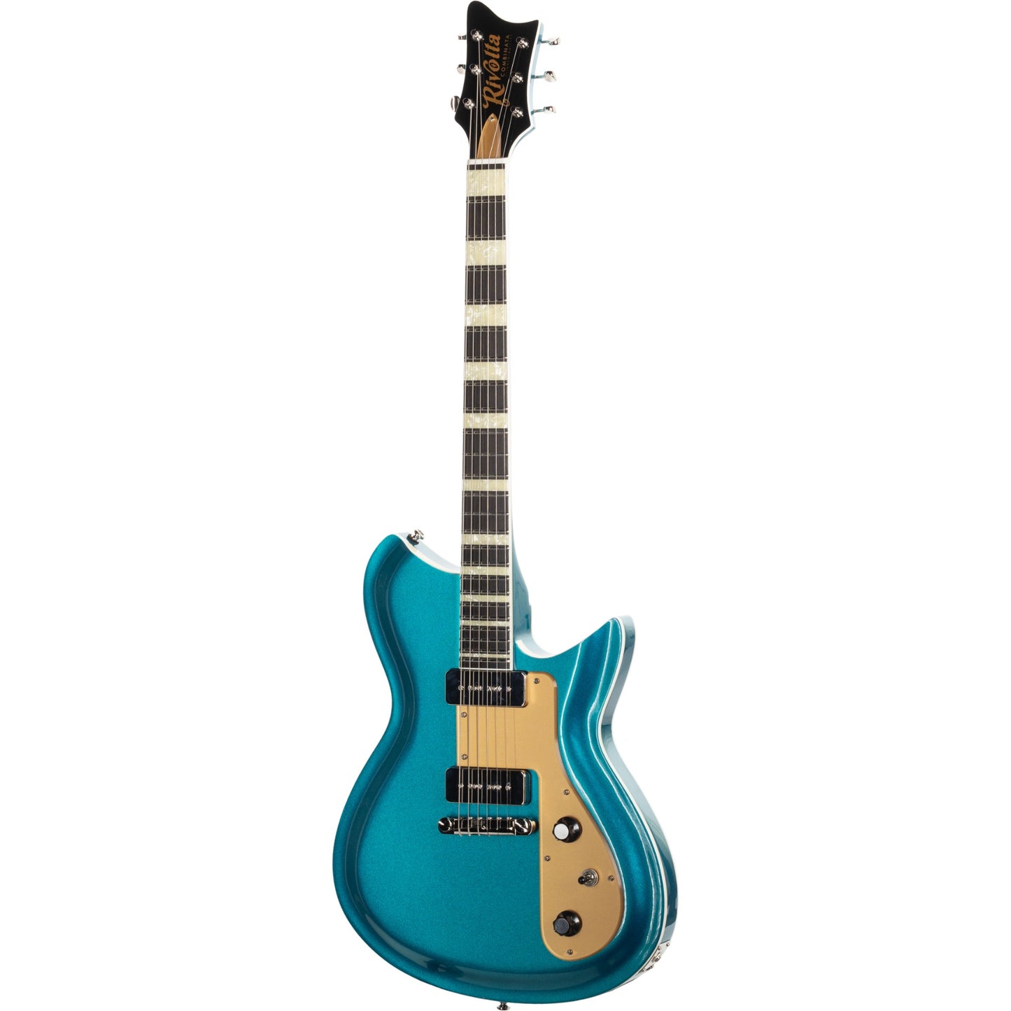 Rivolta Combinata VII Electric Guitar - Adriatic Blue Metallic