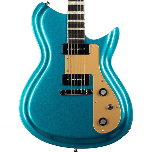 Rivolta Combinata VII Electric Guitar - Adriatic Blue Metallic