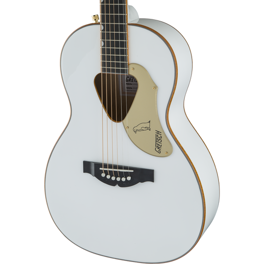 Gretsch G5021WPE Rancher™ Penguin™ Parlor Acoustic Electric Guitar, White