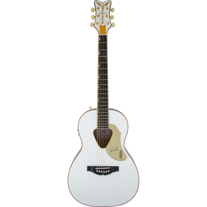 Gretsch G5021WPE Rancher™ Penguin™ Parlor Acoustic Electric Guitar, White