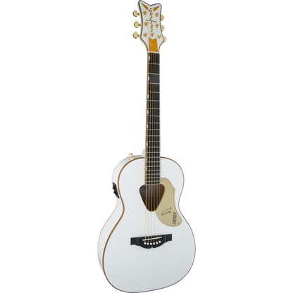 Gretsch G5021WPE Rancher™ Penguin™ Parlor Acoustic Electric Guitar, White