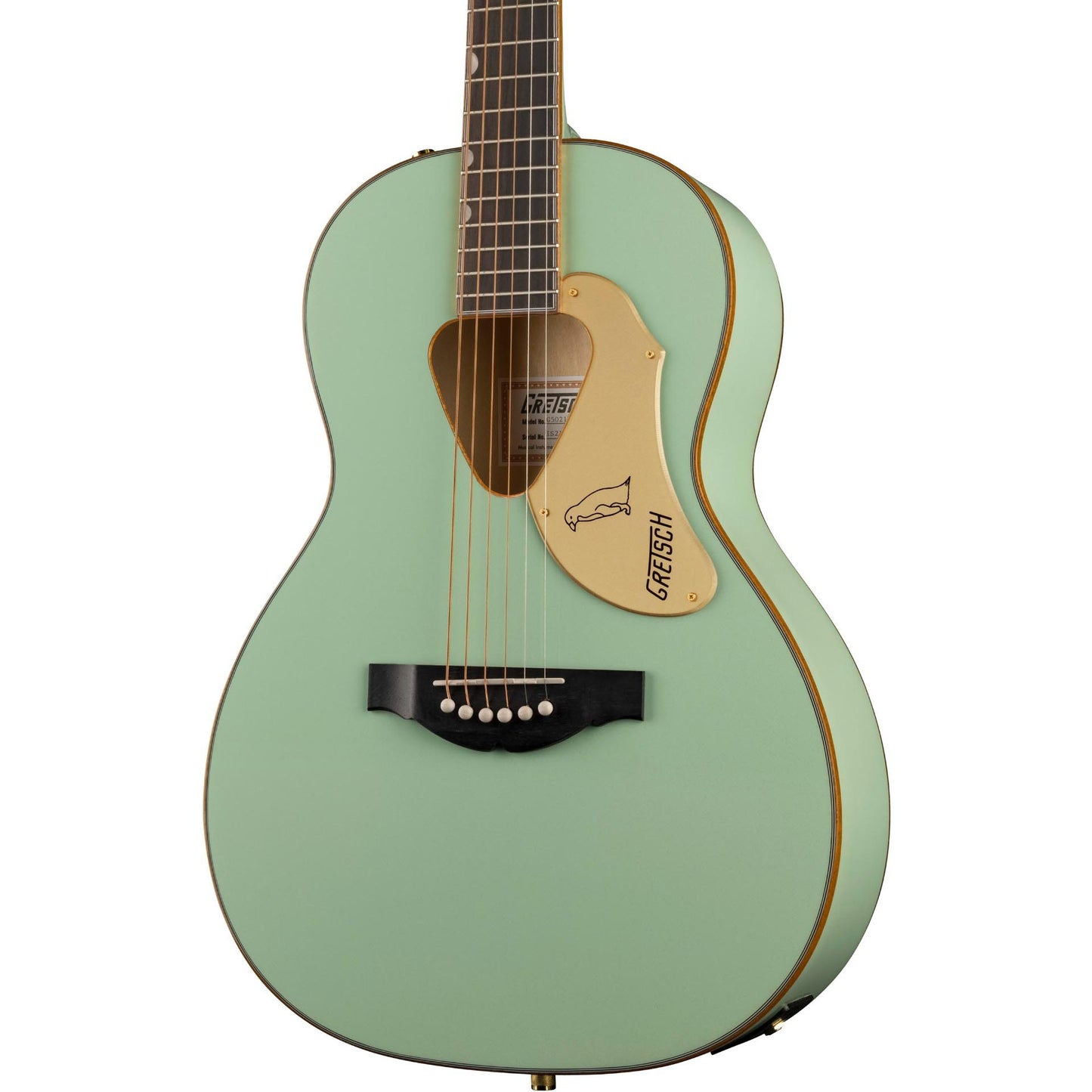 Gretsch G5021E Rancher™ Penguin™ Parlor Acoustic Electric Guitar, Mint Metallic