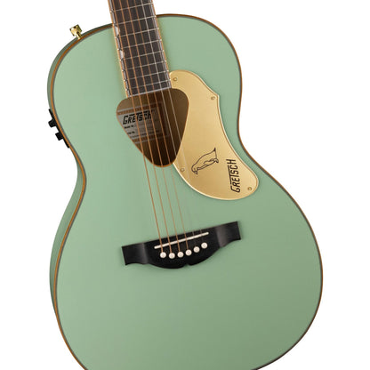 Gretsch G5021E Rancher™ Penguin™ Parlor Acoustic Electric Guitar, Mint Metallic