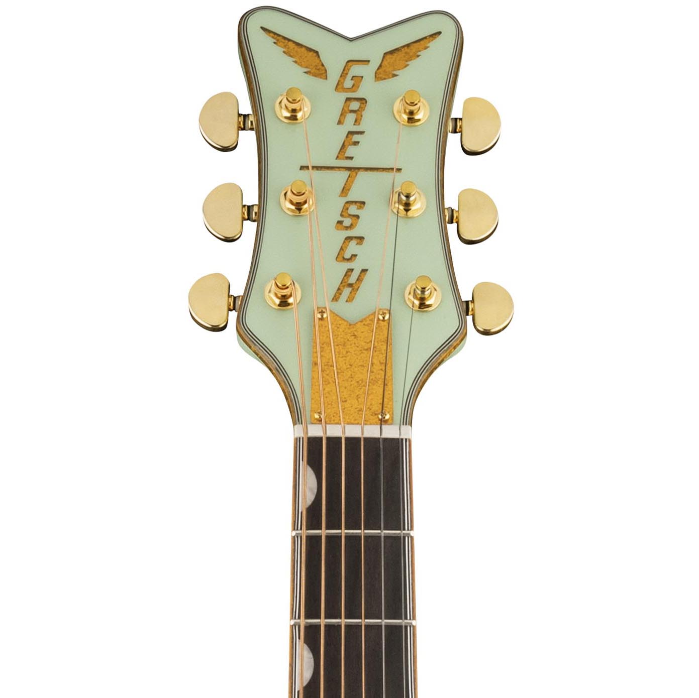 Gretsch G5021E Rancher™ Penguin™ Parlor Acoustic Electric Guitar, Mint Metallic