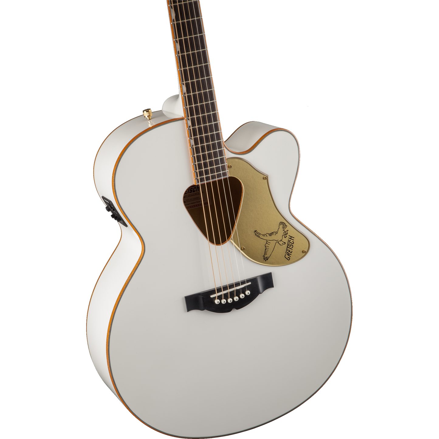 Gretsch G5022CWFE Rancher™ Falcon™ Jumbo Acoustic Electric Guitar, White