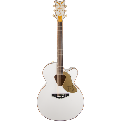 Gretsch G5022CWFE Rancher™ Falcon™ Jumbo Acoustic Electric Guitar, White