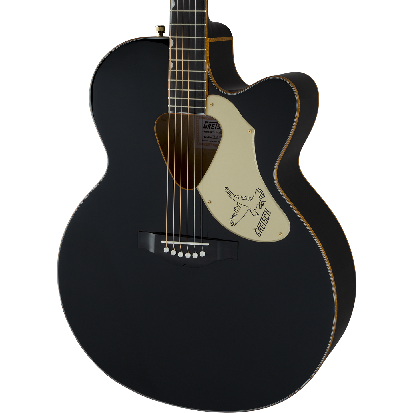 Gretsch G5022CBFE Rancher™ Falcon™ Jumbo Cutaway Acoustic Electric Guitar, Black