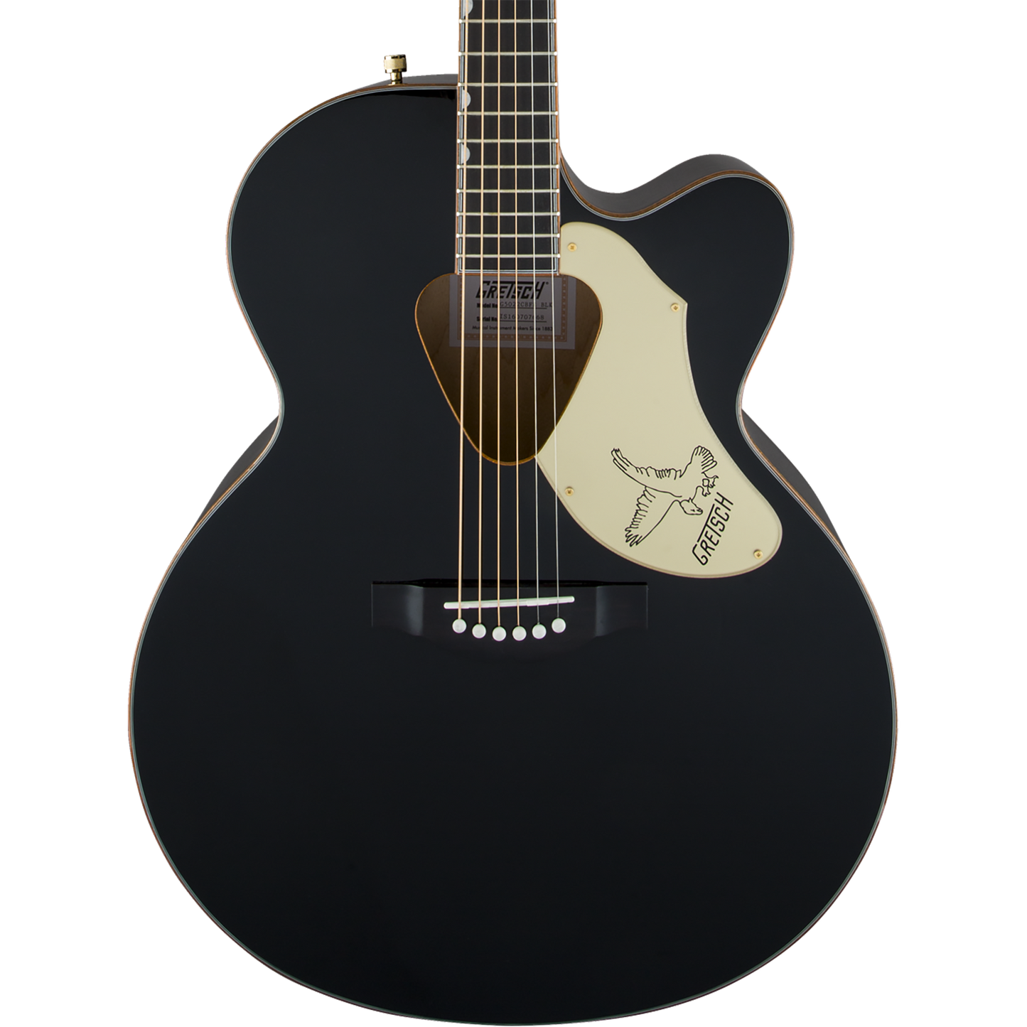 Gretsch G5022CBFE Rancher™ Falcon™ Jumbo Cutaway Acoustic Electric Guitar, Black