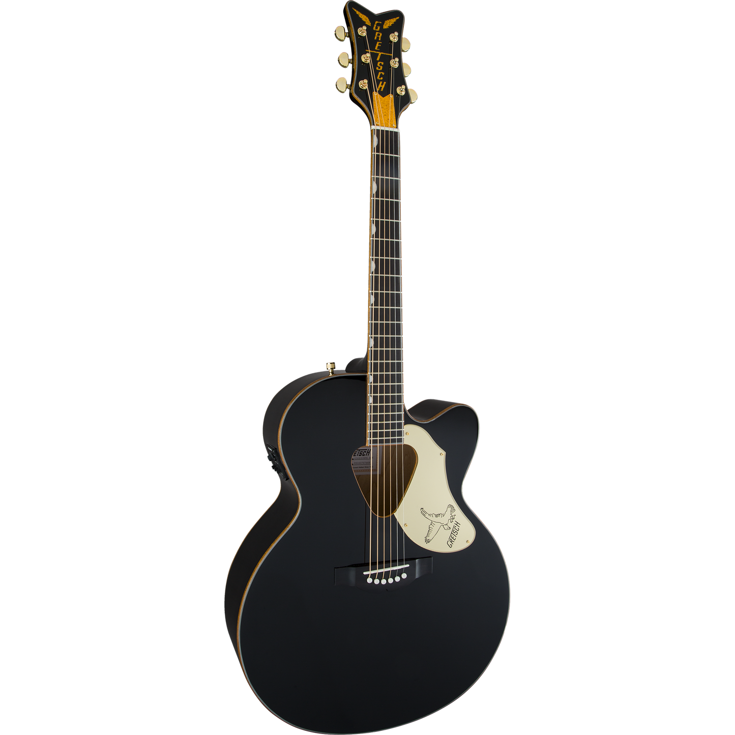 Gretsch G5022CBFE Rancher™ Falcon™ Jumbo Cutaway Acoustic Electric Guitar, Black