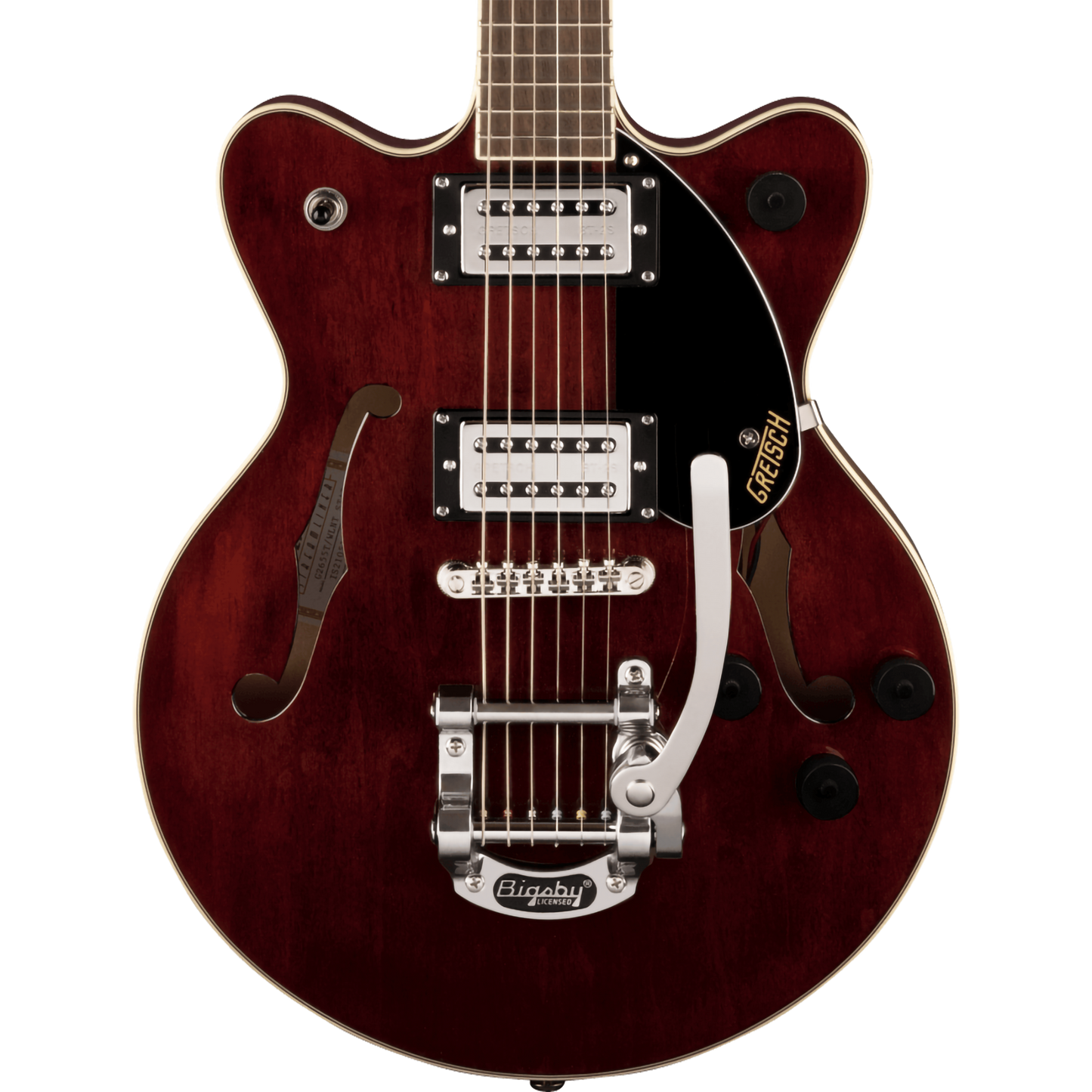 Gretsch G2655T Streamliner™ Center Block Jr. Semi Hollow Electric Guitar, Walnut Stain