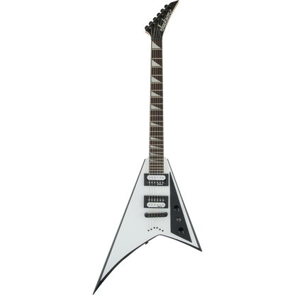 Jackson JS32T Rhoads Electric Guitar - White with Black Bevels