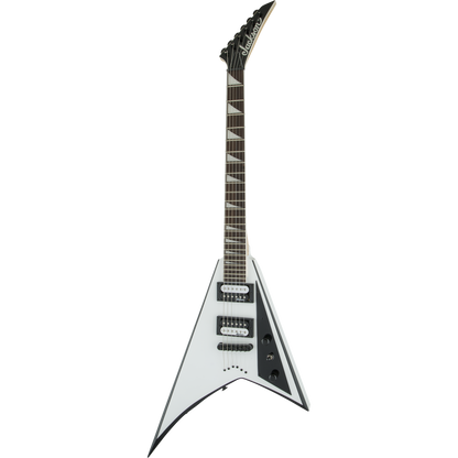 Jackson JS32T Rhoads Electric Guitar - White with Black Bevels