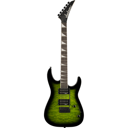 Jackson JS Series Dinky® JS20 DKQ 2PT Electric Guitar, Transparent Green Burst