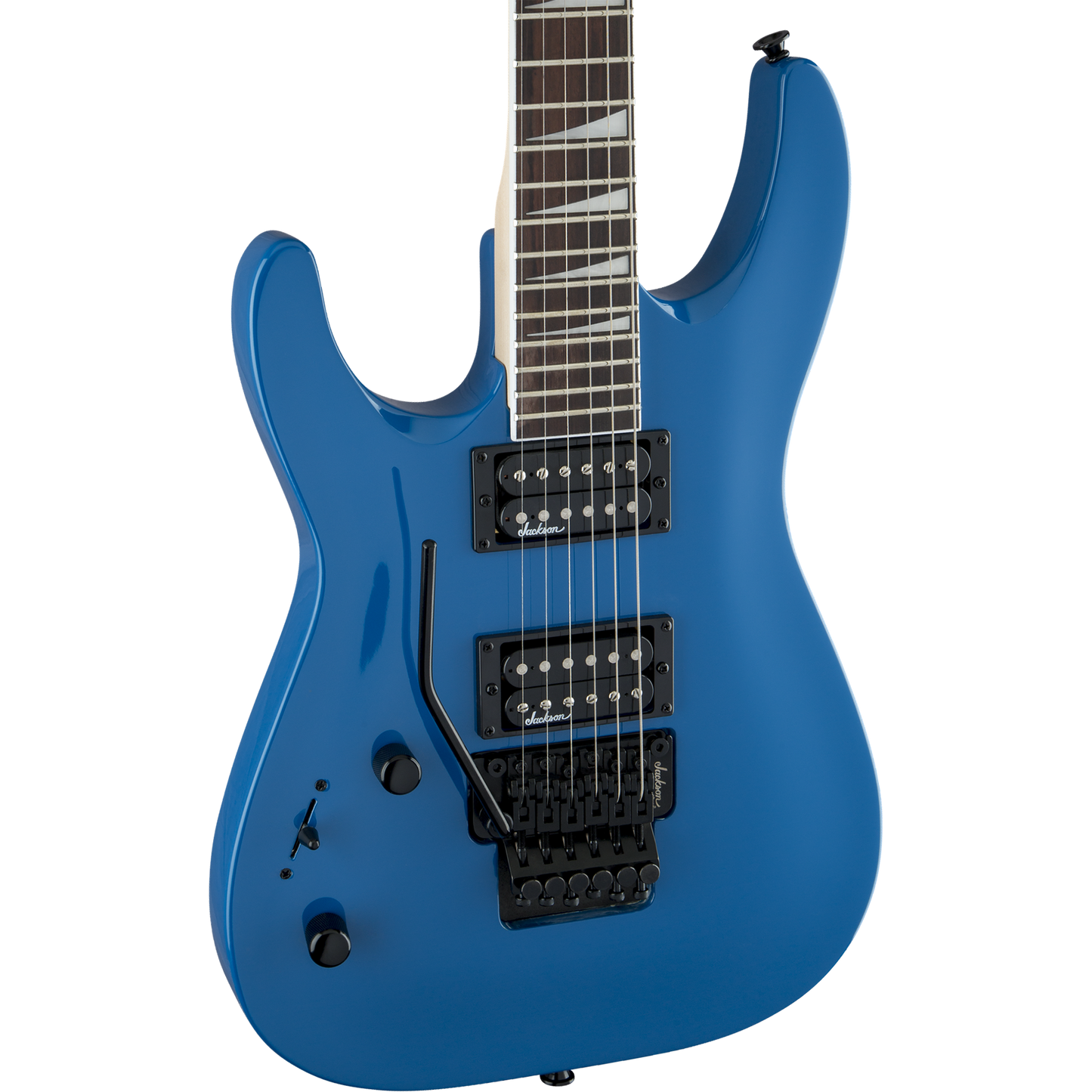 Jackson JS Series Dinky® JS32 DKA Left Handed Electric Guitar, Bright Blue