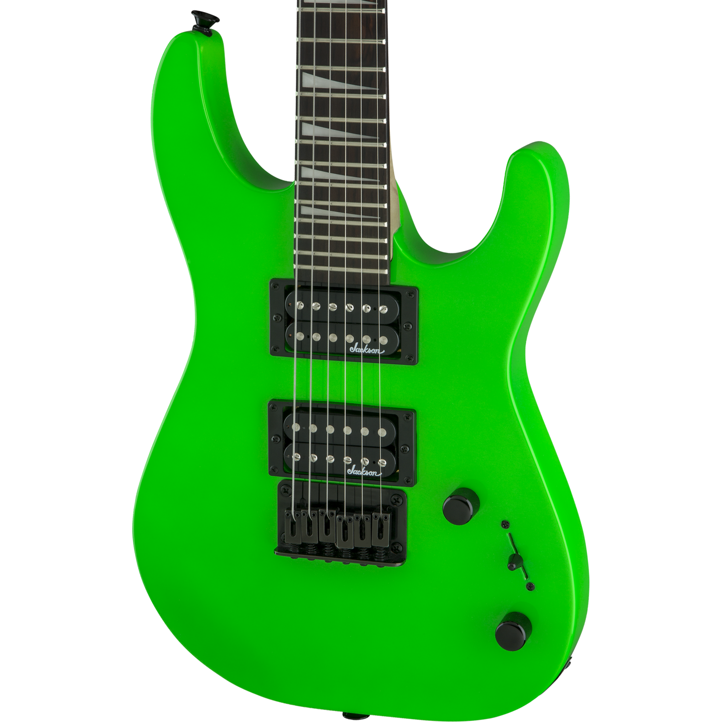 Jackson JS Series Dinky Minion JS1X Electric Guitar - Amaranth Fingerboard, Neon Green