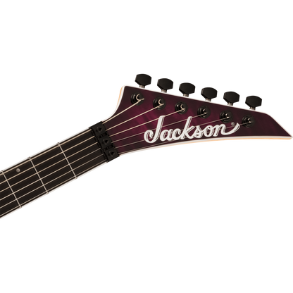 Jackson Pro Plus Series Dinky™ DKAQ Electric Guitar, Transparent Purple Burst