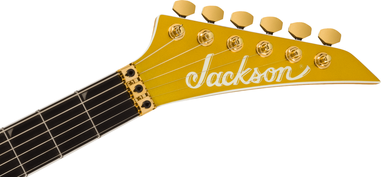 Jackson Pro Plus Series Soloist SLA3 - Ebony Fingerboard, Gold Bullion