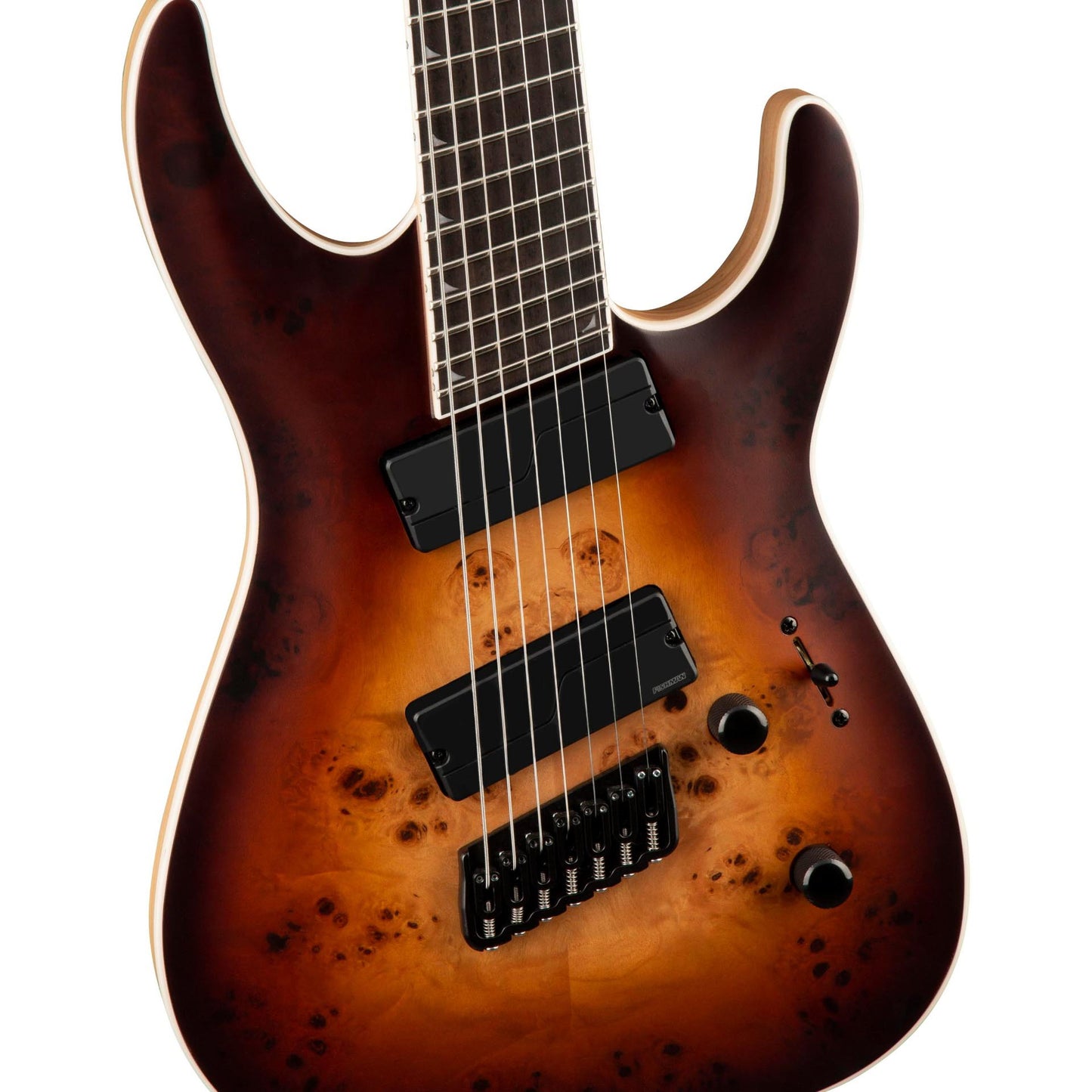 Jackson Concept Series Soloist™ SLAT7P HT MS Electric Guitar, Satin Bourbon Burst