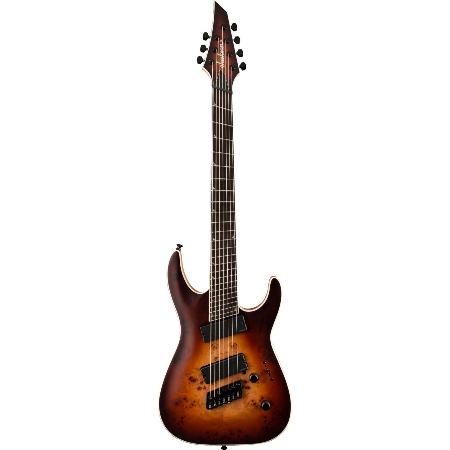 Jackson Concept Series Soloist™ SLAT7P HT MS Electric Guitar, Satin Bourbon Burst