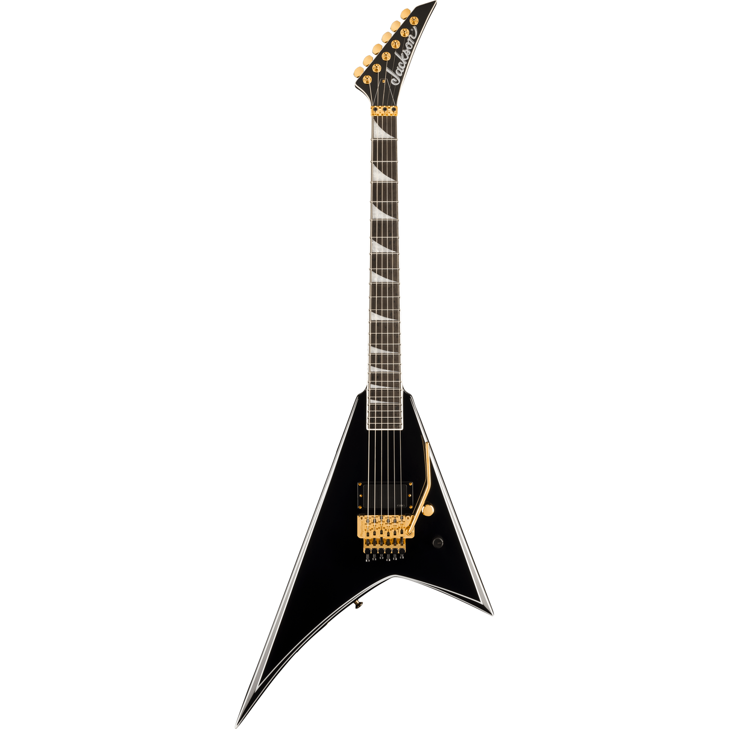 Jackson Concept Series Ltd. Edition Rhoads RR24 FR H Electric Guitar, Black White Pinstripes