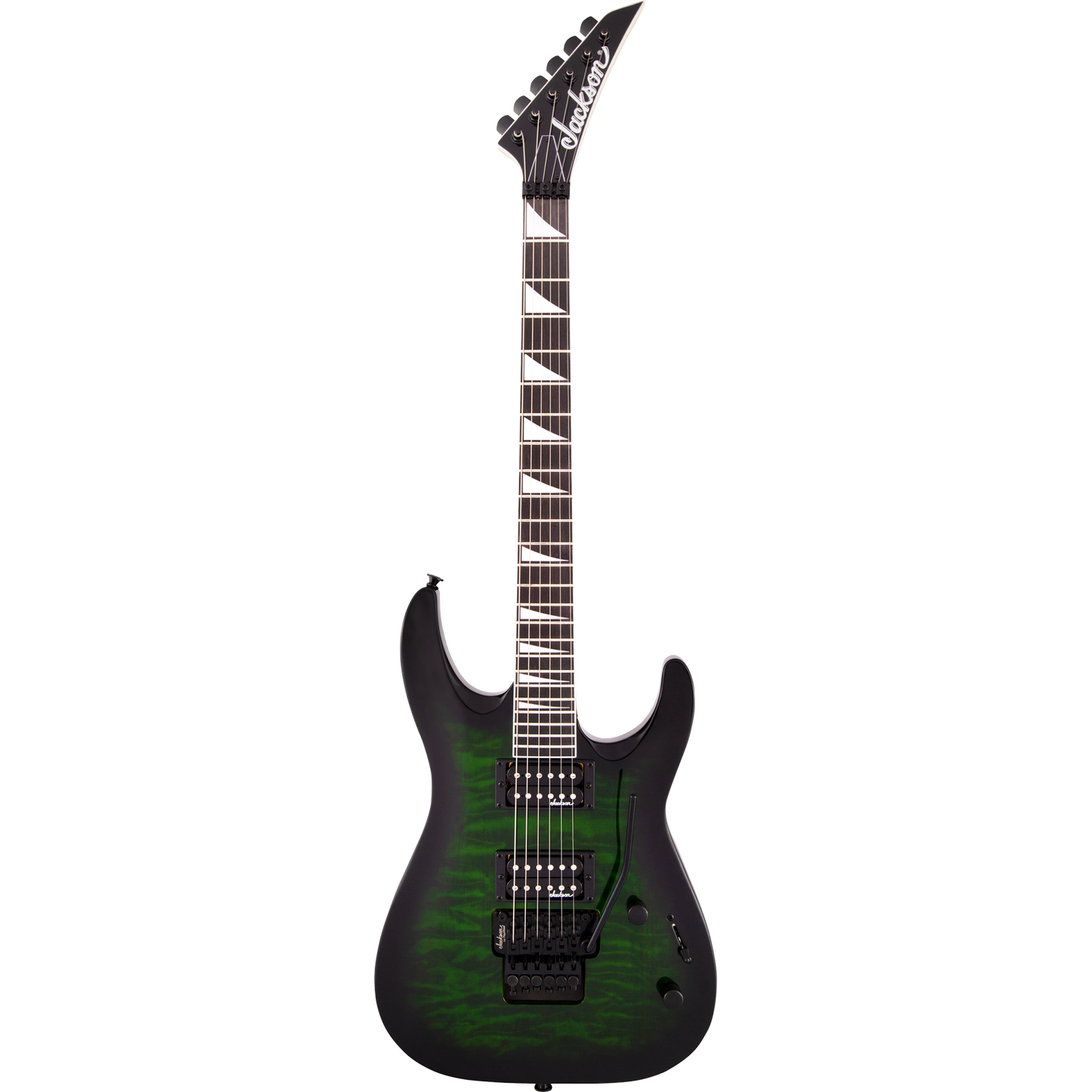 Jackson JS Series Dinky® JS32Q DKA Electric Guitar, Transparent Green Burst