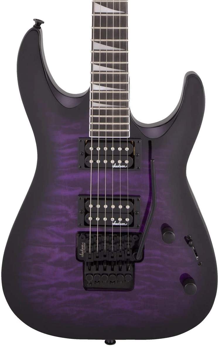 Jackson JS Series Dinky® JS32Q DKA Electric Guitar, Transparent Purple Burst