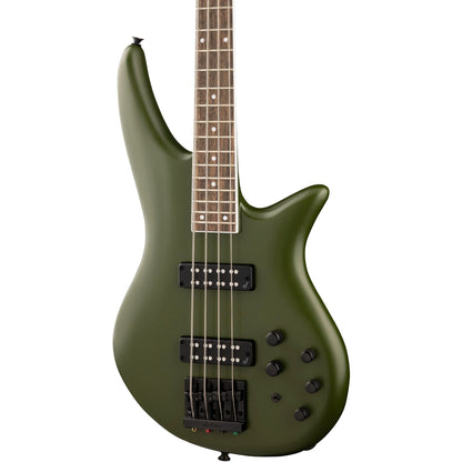 Jackson X Series Spectra Bass SBX IV Bass Guitar, Matte Army Drab