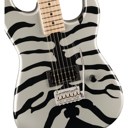 Charvel Super-Stock SD1 H 2PT M Electric Guitar - Silver Bengal