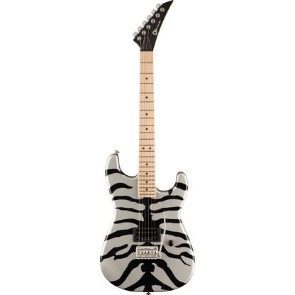 Charvel Super-Stock SD1 H 2PT M Electric Guitar - Silver Bengal