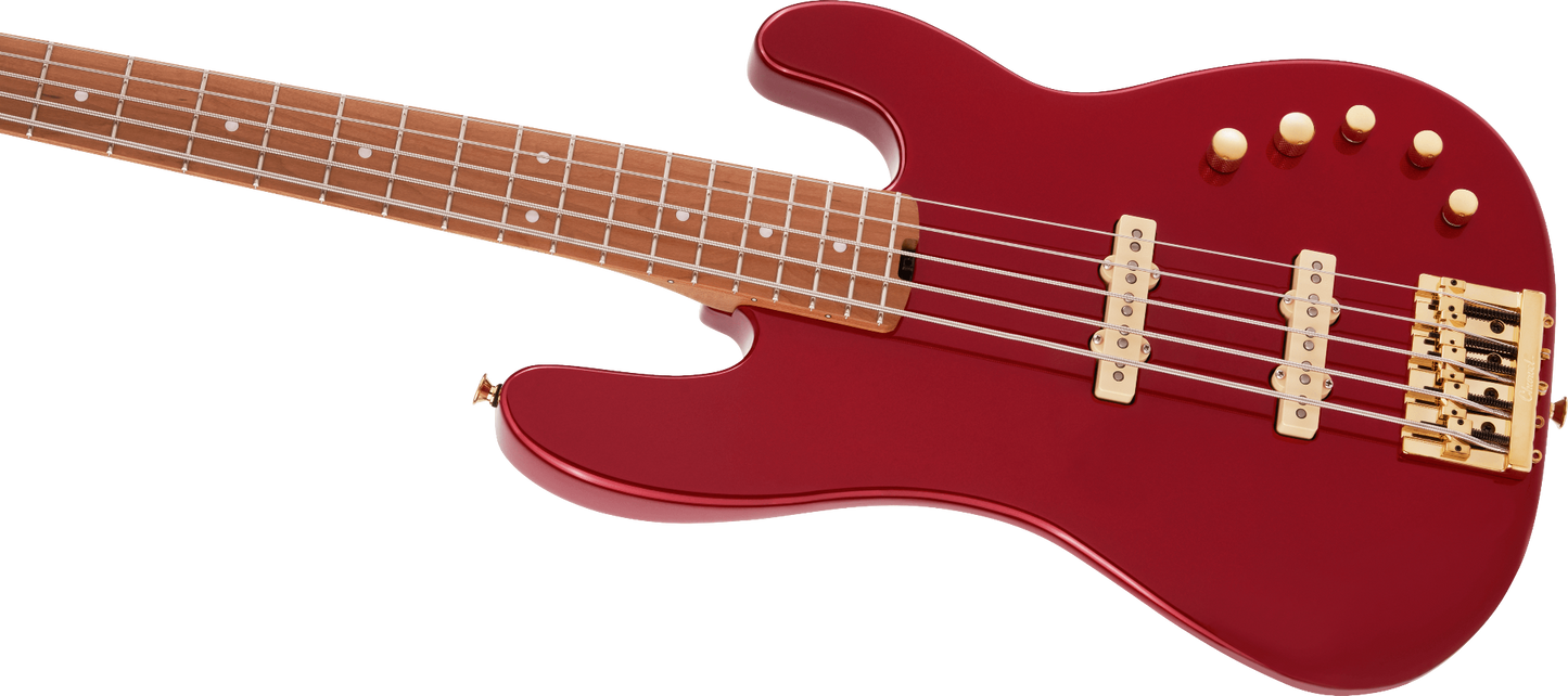 Charvel Pro-Mod San Dimas Bass JJ V - Candy Apple Red