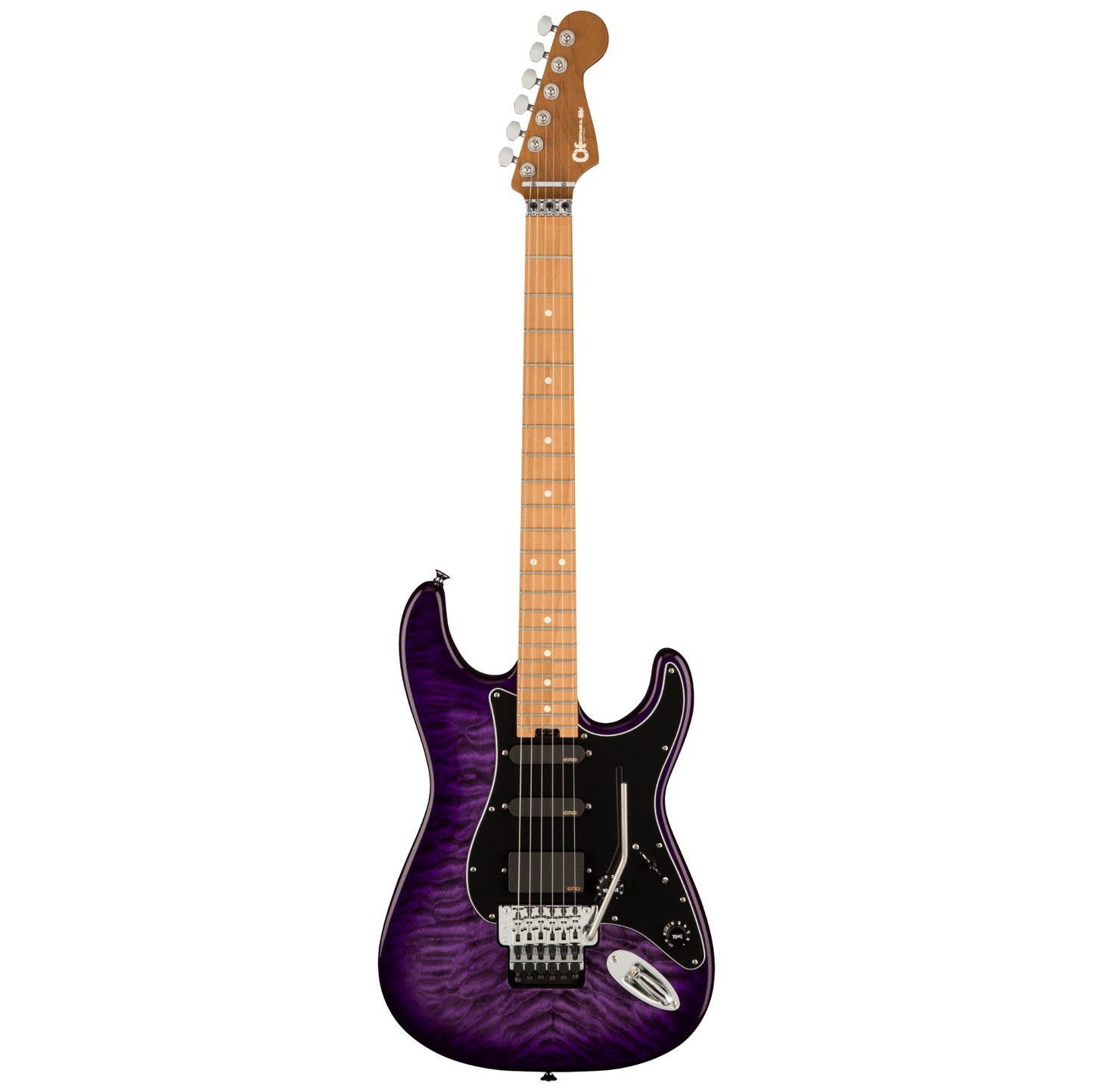 Charvel Marco Sfogli Signature Pro-Mod So-Cal Style 1 HSS FR CM QM Purple Burst