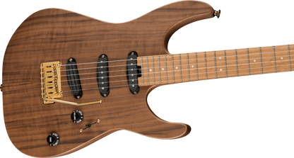 Charvel Pro-Mod DK22 SSS 2PT CM Mahogany with Walnut - Natural