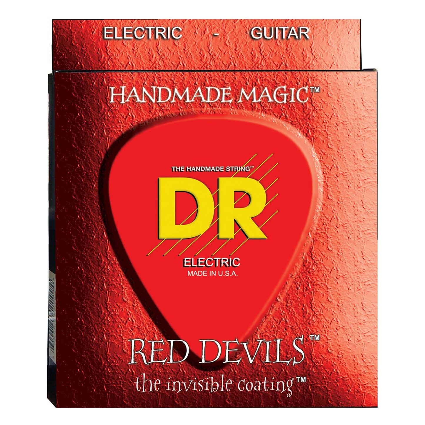 DR Strings Red Devils - Extra-Life Red Coated Electric 9-42