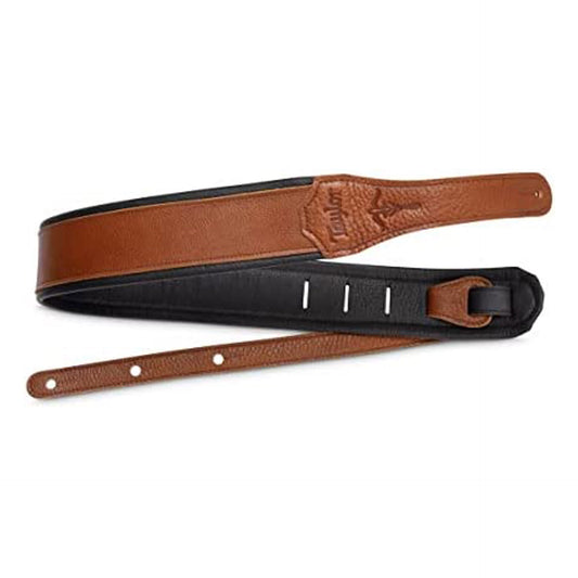 Taylor 500 Series Aeirial Leather Guitar Strap - British Tan