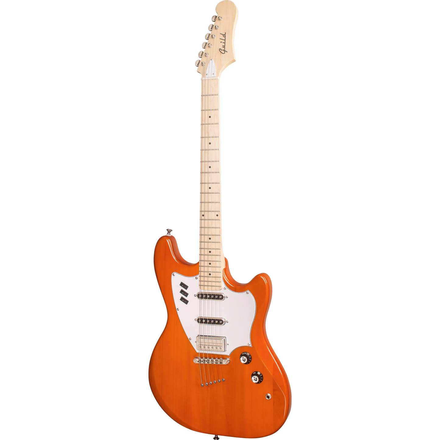 Guild Surfliner Newark St. Electric Guitar, Sunset Orange