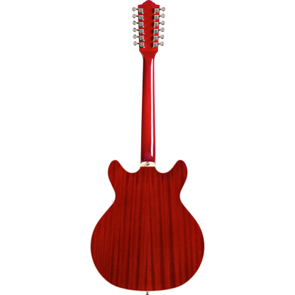 Guild Starfire I-12 12-String Newark St. Electric Guitar, Cherry Red