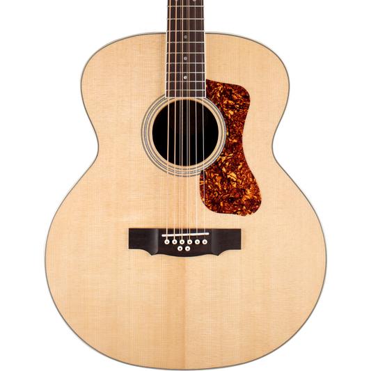 Guild BT-258E 8-String Baritone Deluxe Acoustic-Electric Guitar, Natural