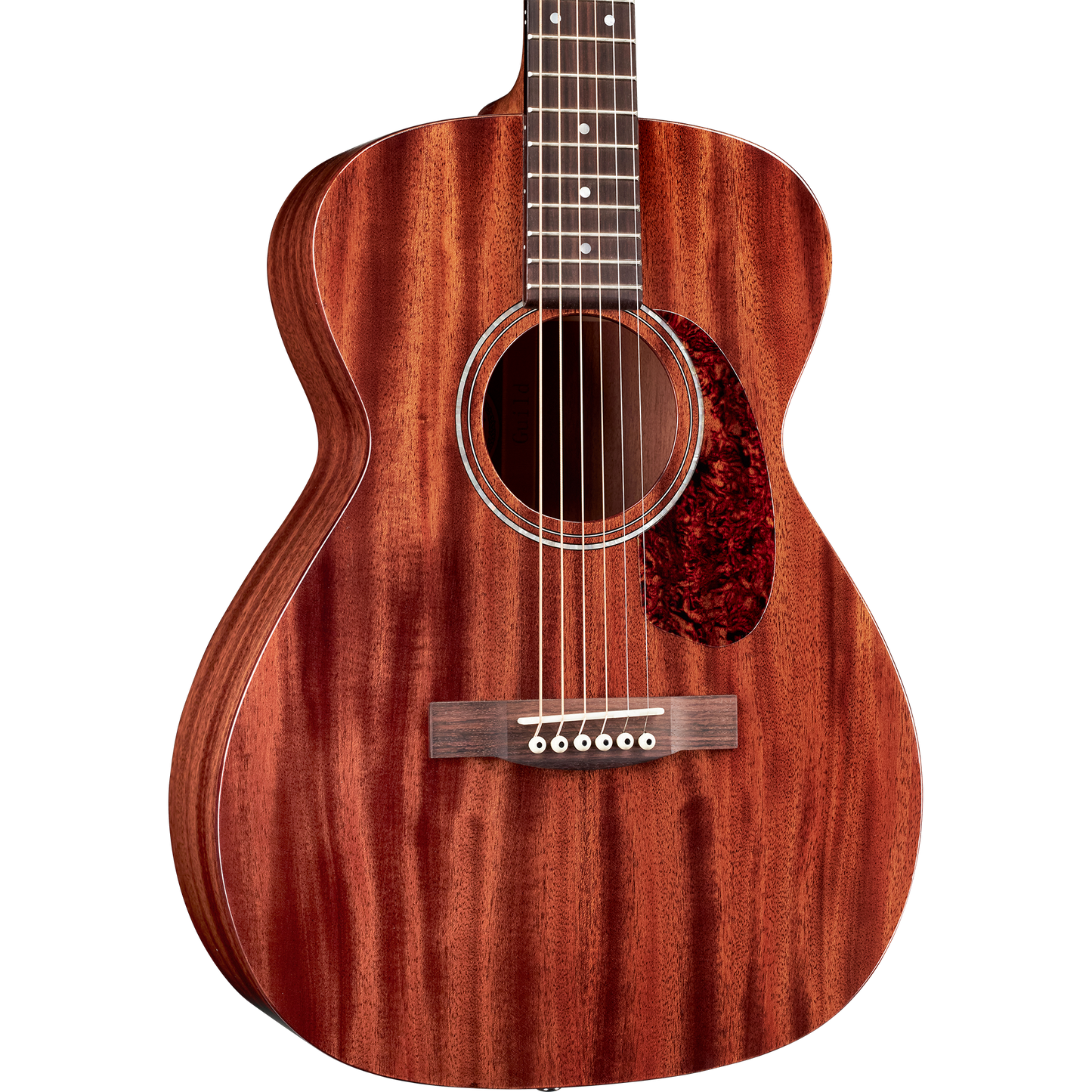 Guild M-120 Solid Mahogany Concert Westerly Acoustic Guitar, Natural