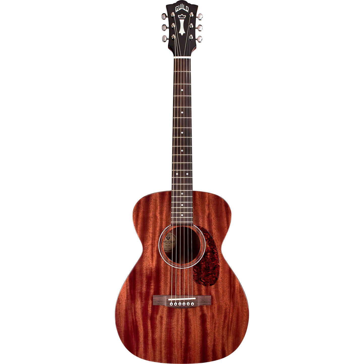 Guild M-120 Solid Mahogany Concert Westerly Acoustic Guitar, Natural